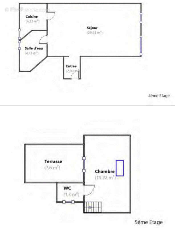 Paris 06, Duplex 65,50m² + terrasse 7,60m² - photo 3