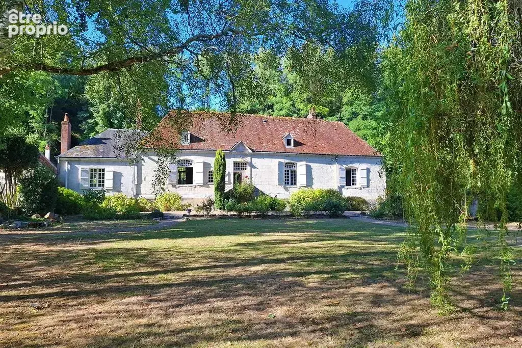 Centre-Val de Loire – Athée-sur-Cher (37270), Indre-et-Loire, près de Tours – Maison de maître de 230 m², 5 chambres, parc de 2, - photo 22