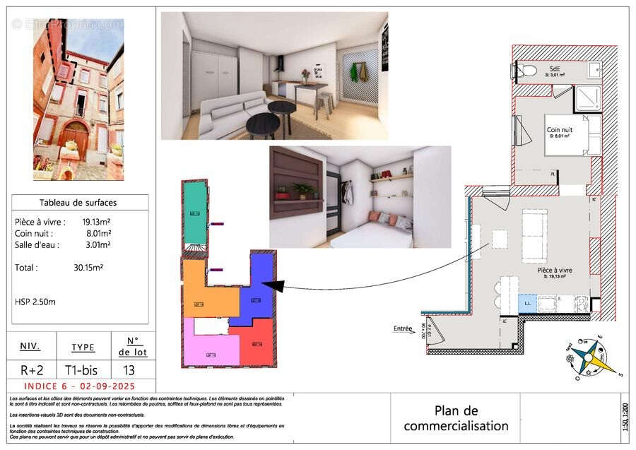 Appartement à TOULOUSE