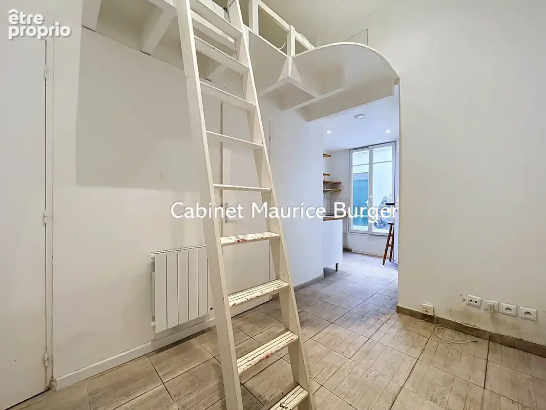 Paris 20ème   Notre-Dame-de-la-Croix   Studio au calme sur cour avec mezzanine - photo 8