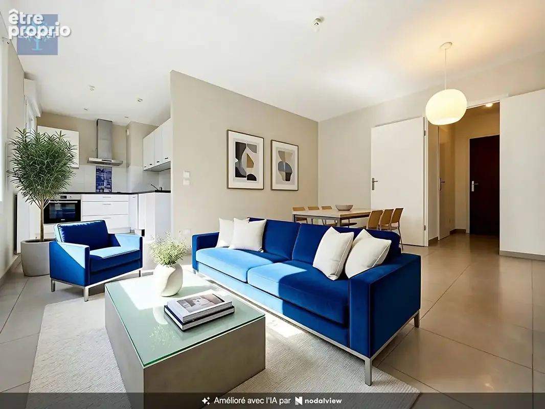 Emerainville : Appartement T2 avec terrasse, vue parc et château ? Cadre d'exception - photo 3