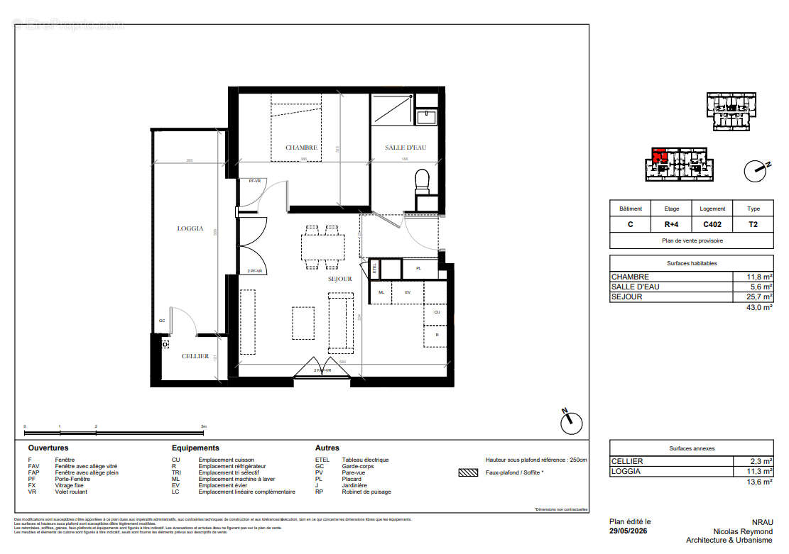 Appartement à TOULOUSE