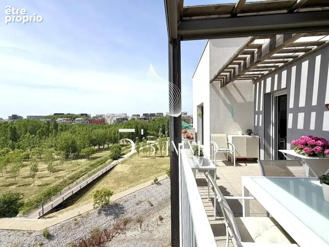 Avant dernier etage 4 pieces / vue parc charpak - photo 3