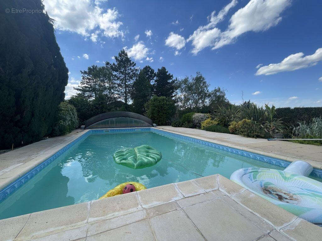 ... et piscine de 5 X 10 m. - Maison à VIVONNE