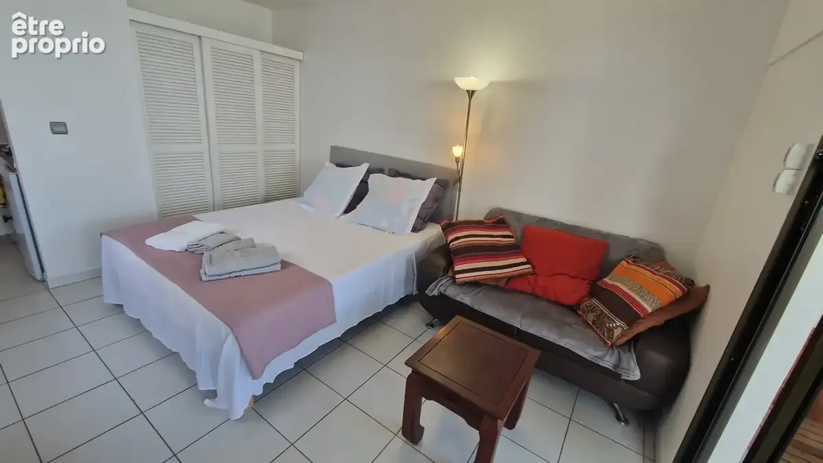 Superbe studio vue mer premiere ligne plage a pied à le gosier (971) - photo 6