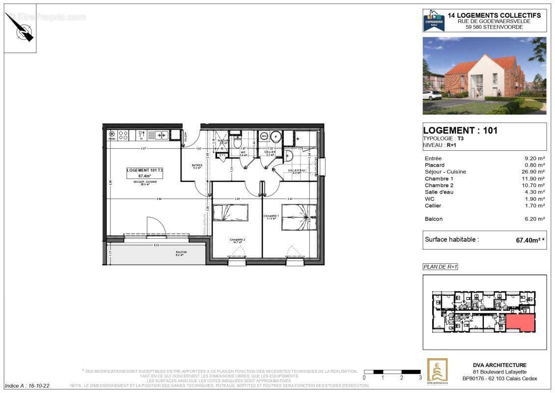 Appartement à STEENVOORDE