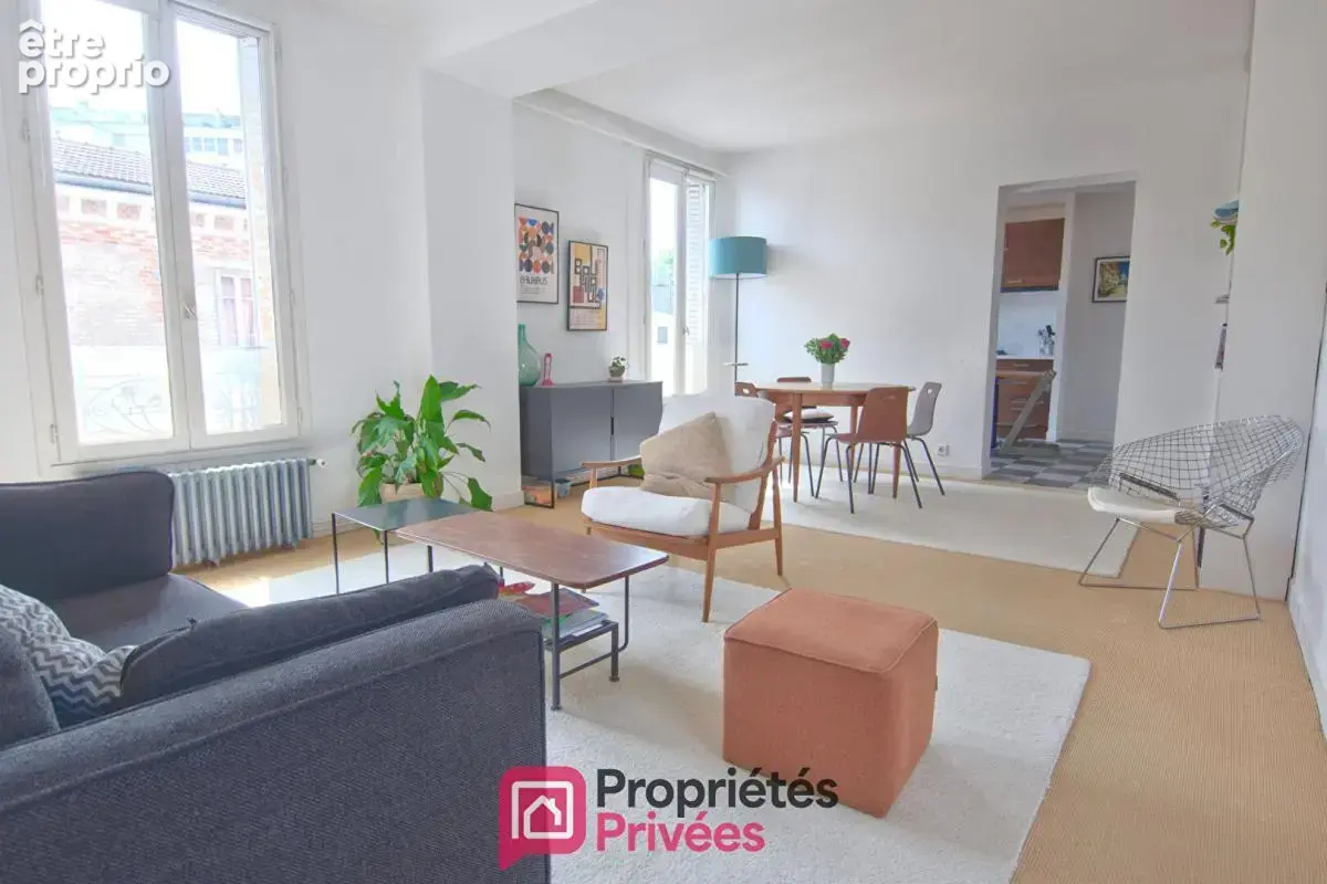 Appartement Boulogne Billancourt 3 pièce(s) 70.10 m2 traversant dernier étage - photo 2