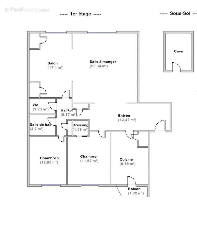 Appartement à LYON-3E