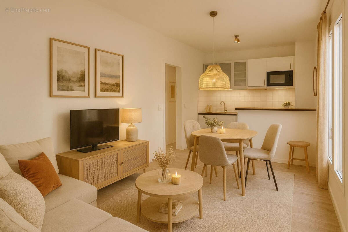 Appartement Creteil 2 pièce(s) 31 m2 - photo 2