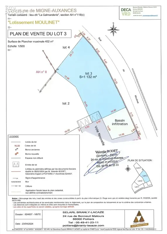 Terrain 1 132 m2 a construire dans un clos privatif - photo 3
