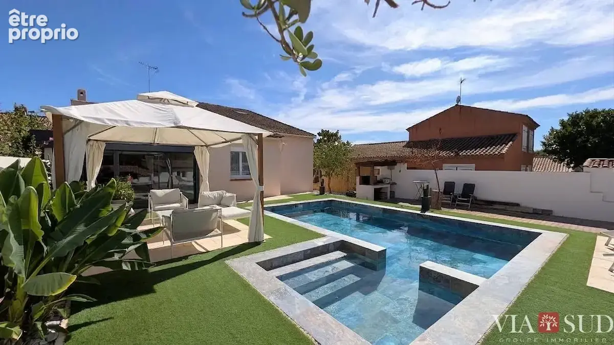 LIGNAN SUR ORB - Belle villa familiale de 183 m² hab avec piscine et garage - photo 2