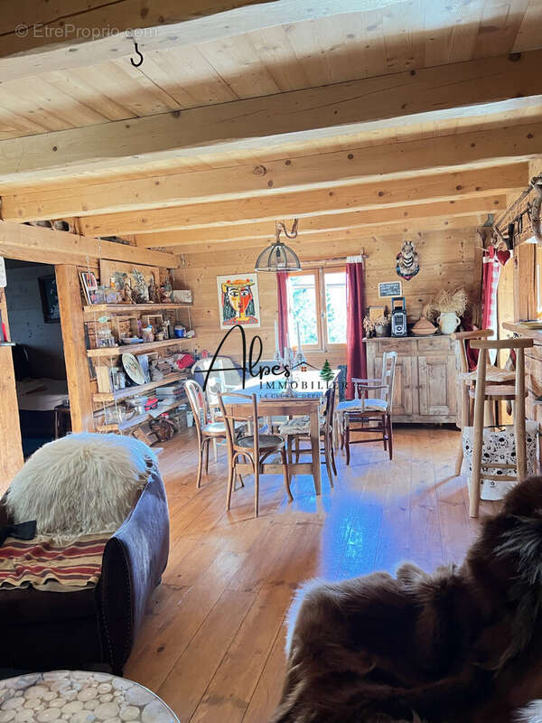 salle a manger - Maison à LA CLUSAZ