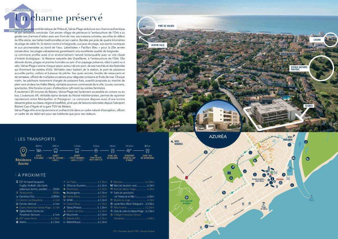 Appartement à VALRAS-PLAGE