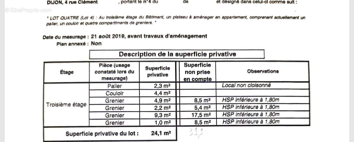 Appartement à DIJON