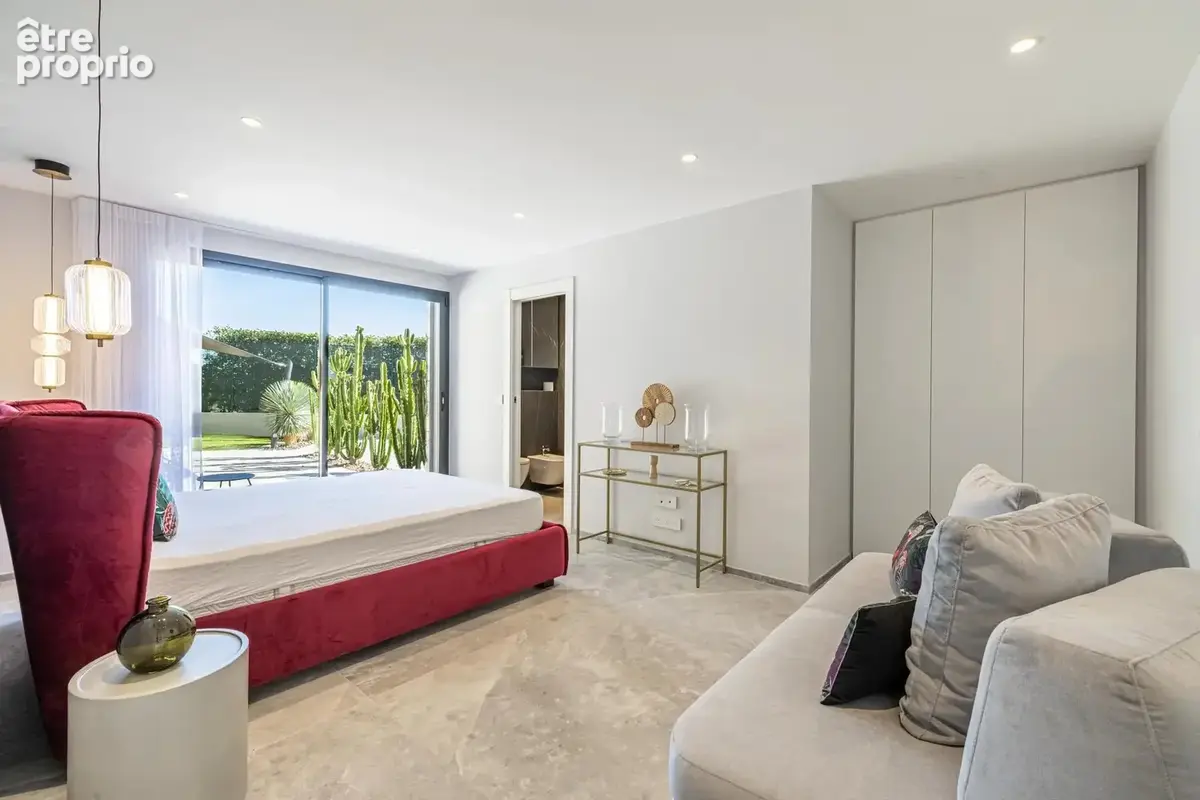 Èze – Villa contemporaine rénovée avec vue mer - photo 11