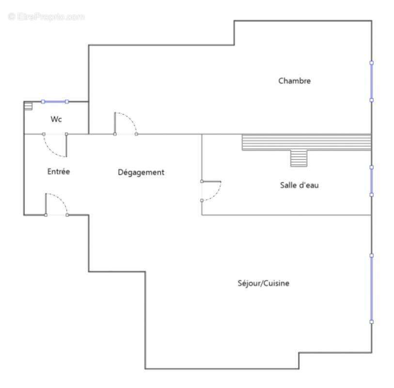 Appartement à PARIS-19E