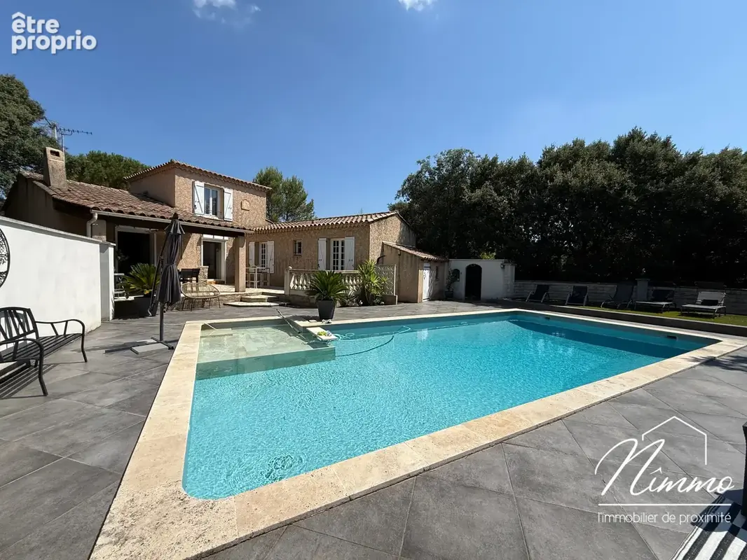 Nîmes carreau de lanes - villa  avec piscine garage et terrain arbore en exclusivite - photo 1