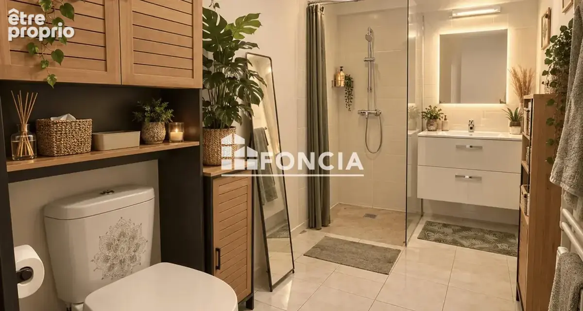À Lamalou-les-Bains, appartement T3 de 67,25 m² en rez-de-chaussée avec garage - photo 7