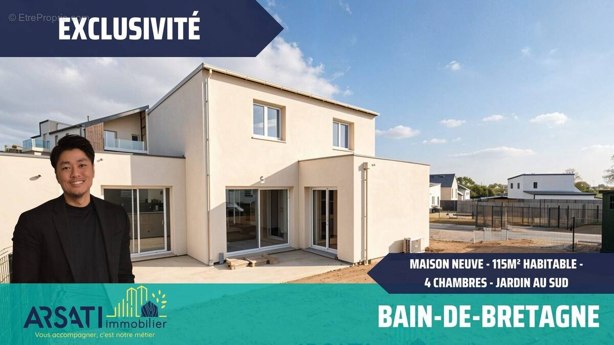 Maison à BAIN-DE-BRETAGNE