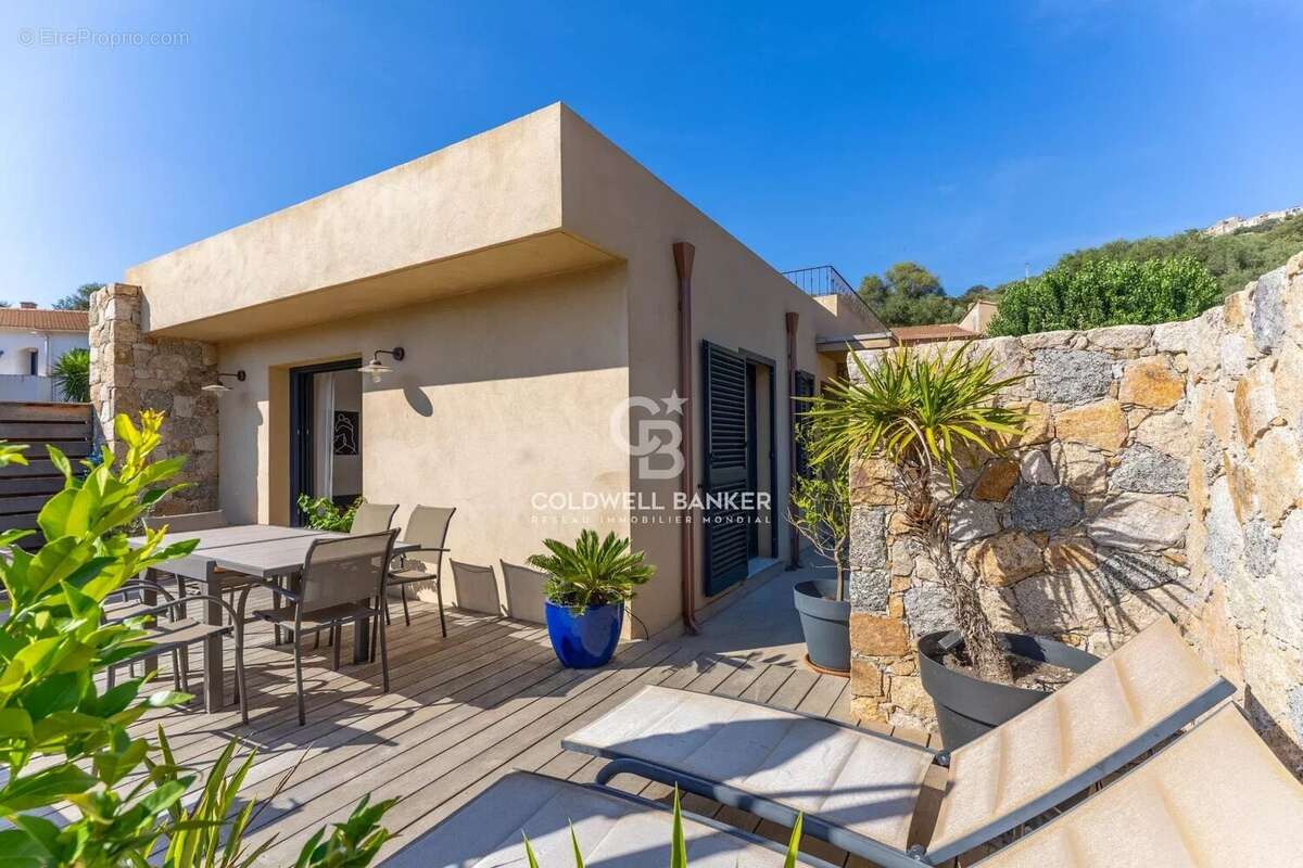 Aregno - Beau T3 vue montagne - Terrasse & jardin - photo 5