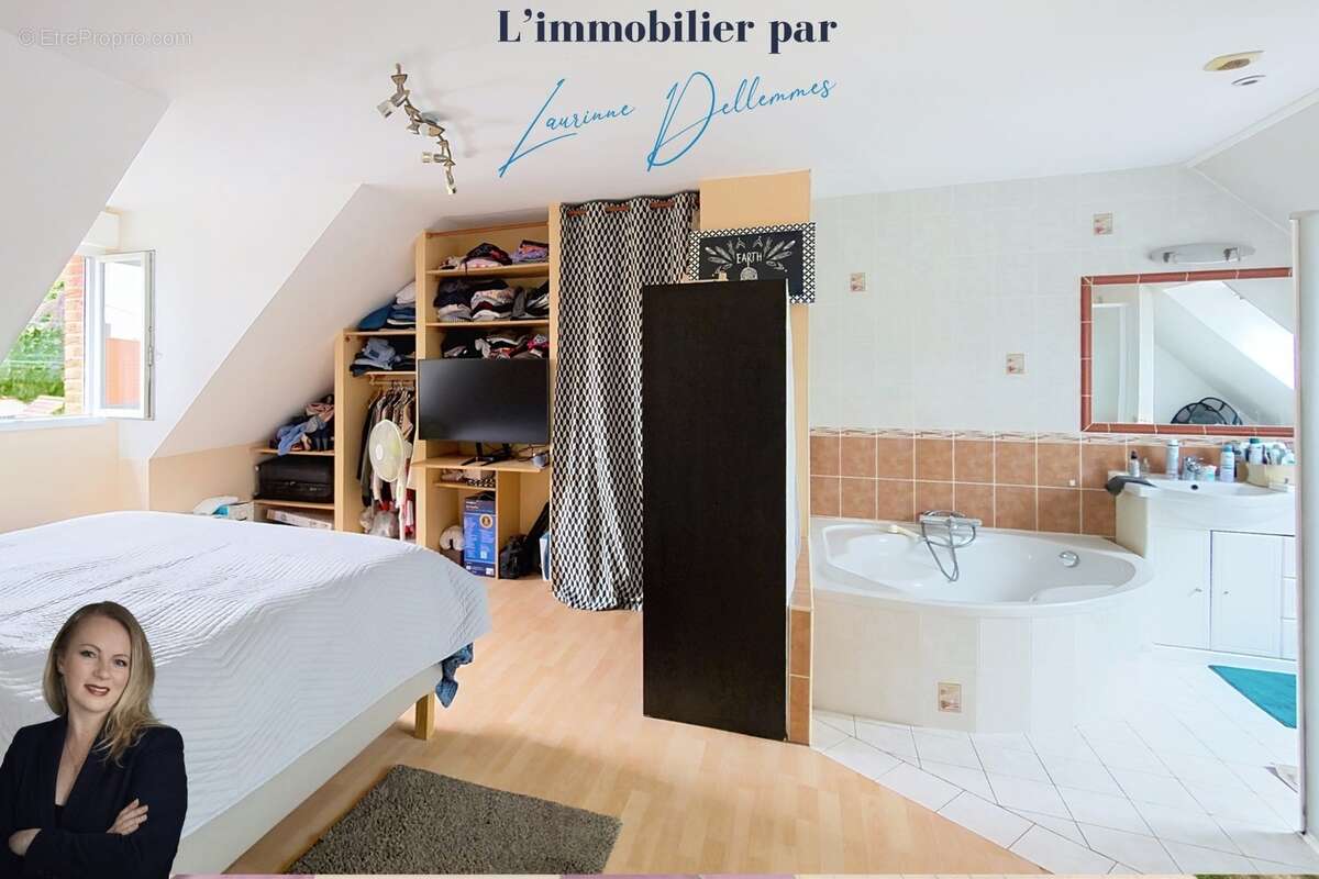 Pavillon individuel semi plain-pied 130 m2, 4 chambres avec garage et son studio indépendant de 30m2 - Thun Saint Amand (59) de  - photo 12
