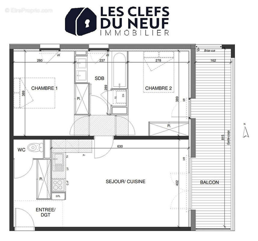 Appartement à ESCALQUENS