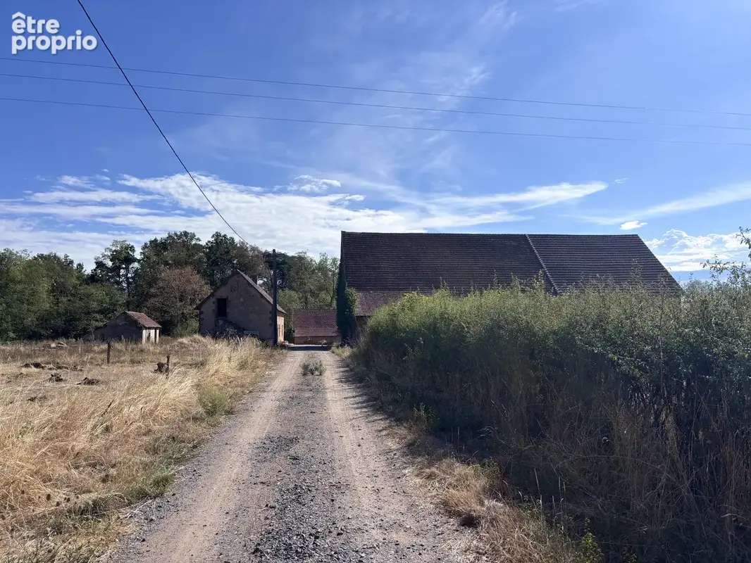 Le Donjon - Ferme à rénover avec une grande grange et des dépendances, sur un terrain de plus de 3 hectares co - photo 2