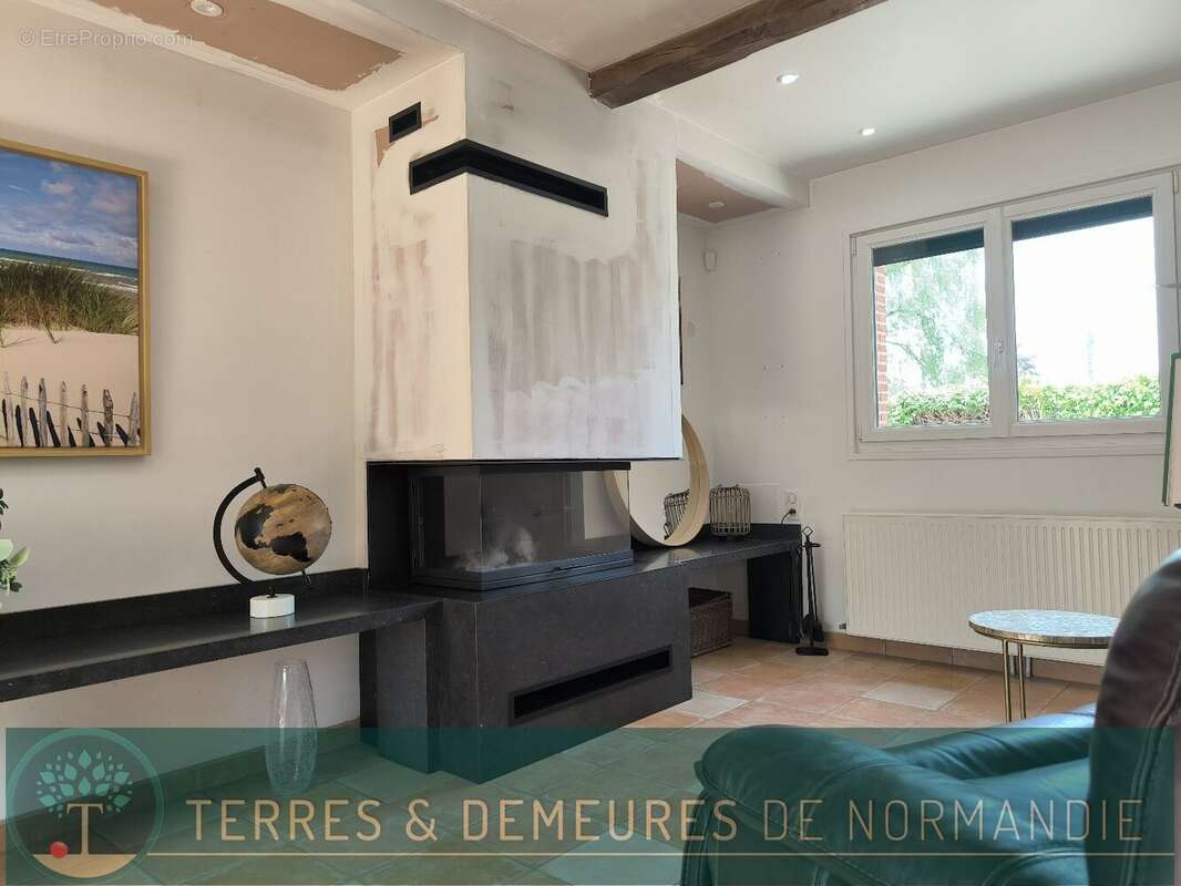 A 10 minutes de grand-bourtheroulde (27520), maison 4 chambres sur sous-sol, veranda et spa de nage sur terrain 1390 m². - photo 8
