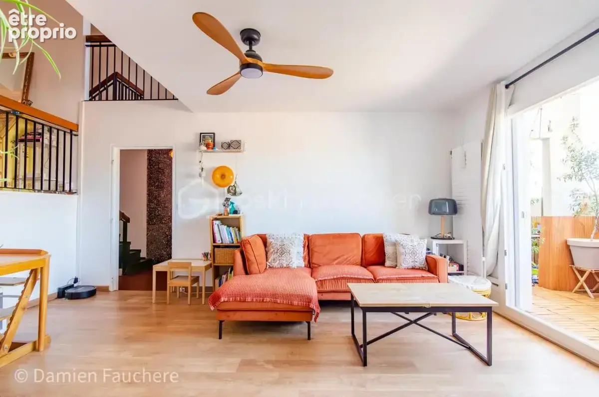Vitry plateau – limite villejuif / superbe triplex 128 m² - 5 chambres – 2 balcons – parking – cave - dpe c ! - photo 3