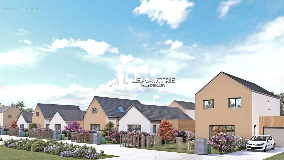 Maison neuve à vendre - Yvetot - F4 90 m² - 3 chambres - Jardin 321 m² - Garage - Programme La Plénitude - photo 2