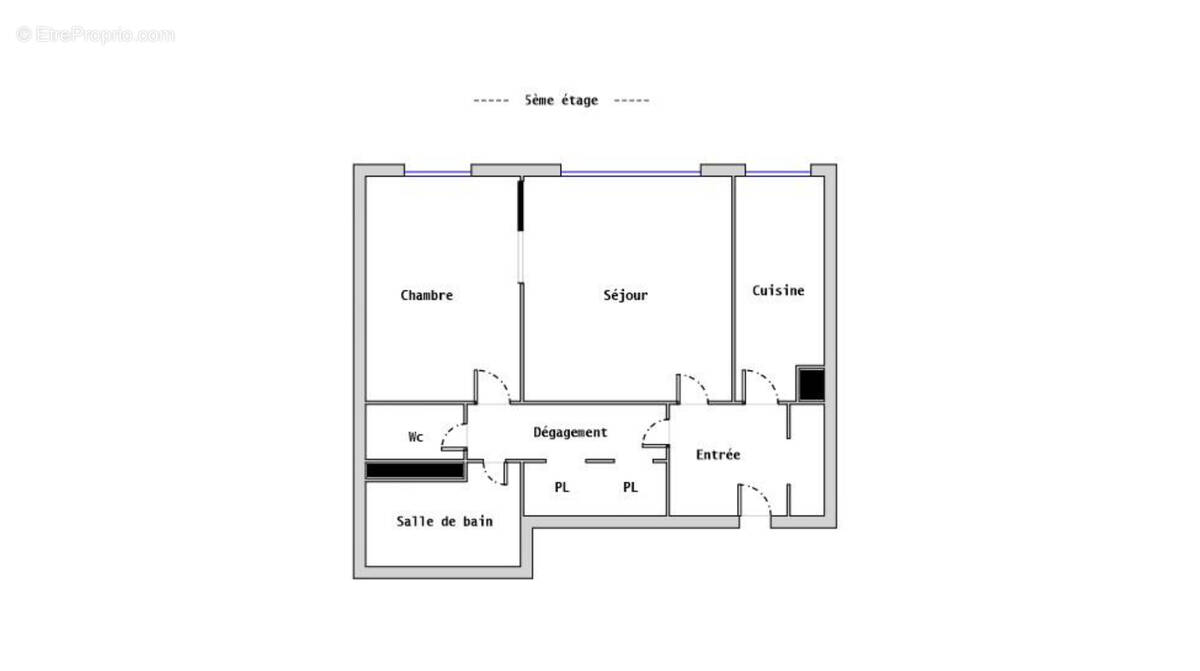 Appartement à PARIS-19E