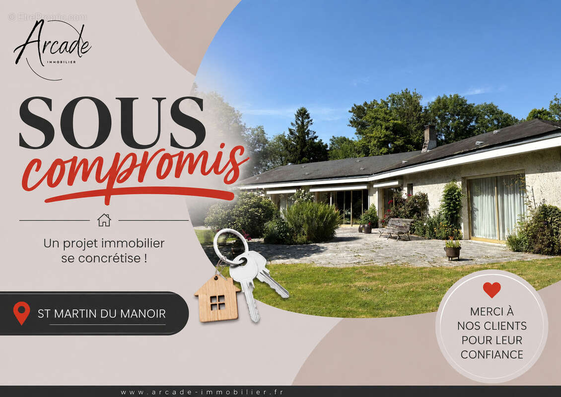 Maison à SAINT-MARTIN-DU-MANOIR