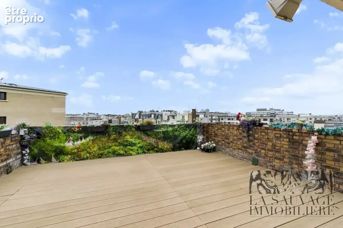 Duplex rooftop dernier étage - 82 m2 - 68 m2 terrasses et balcons - 2 parking - picpus / porte de vincennes - photo 2