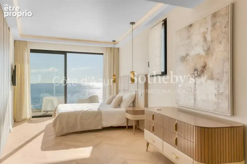 Villa moderniste avec vue mer panoramique et piscine, première ligne Cap de Nice - photo 12