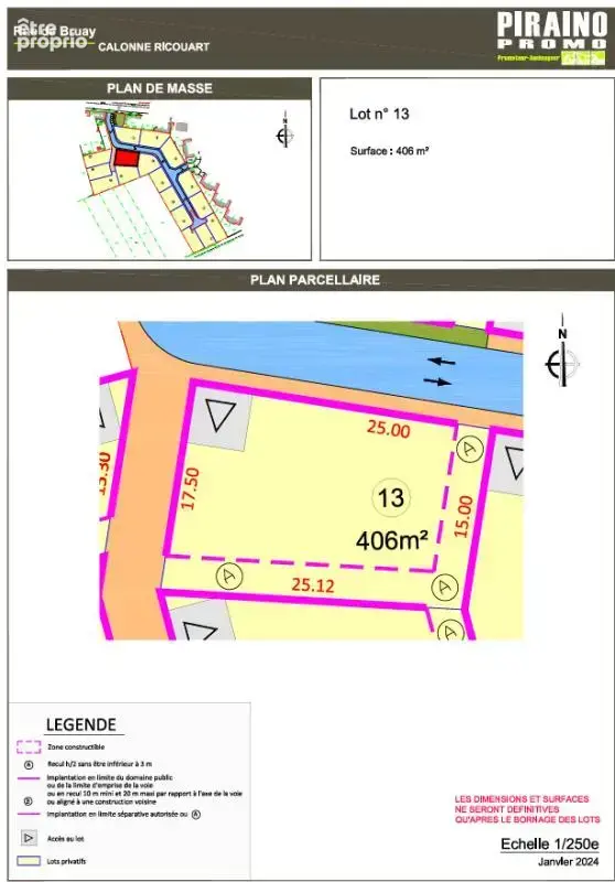 17 terrains viabilisés en libre de constructeur à Calonne-Ricouart - photo 2