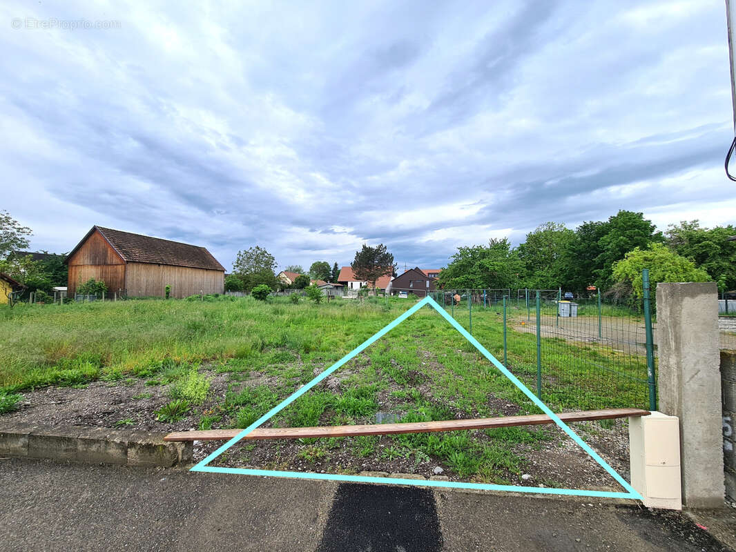 Terrain à OHNENHEIM