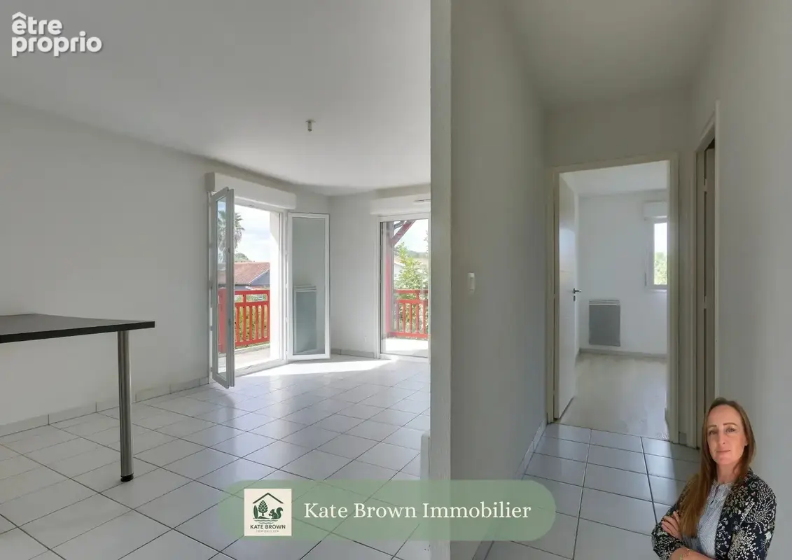 Charmant Appartement T2 lumineux de 51 m2 avec grand balcon + 2 stationnements privatifs - photo 9