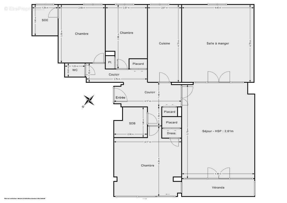 Appartement à PARIS-14E
