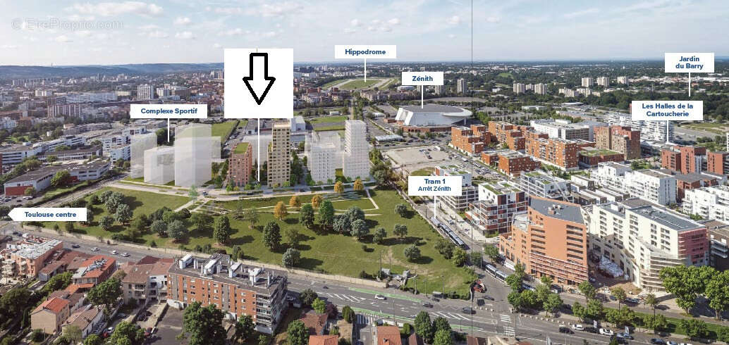 Appartement à TOULOUSE