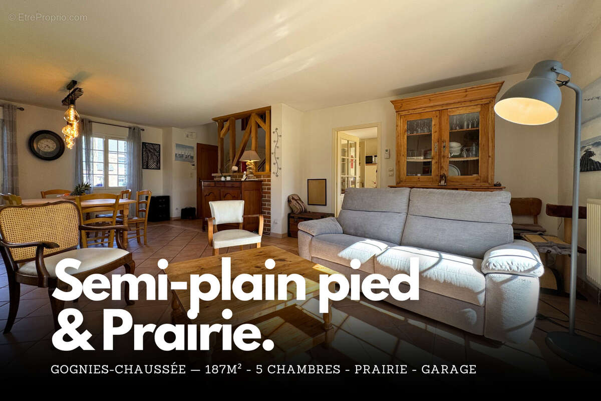 Maison à GOGNIES-CHAUSSEE