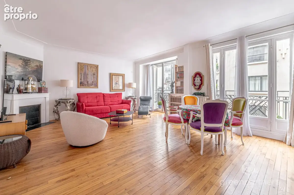 Paris 5ᵉ, Arènes de Lutèce : 5 pièces traversant de 81,2 m², 4 chambres - photo 2