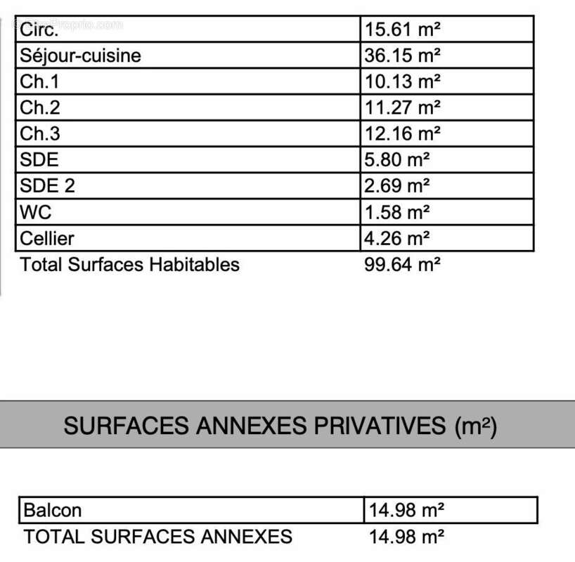 Appartement 99 m² à Vannes  - photo 9