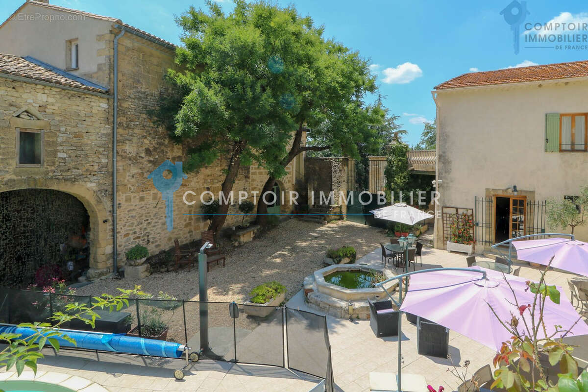 A Vendre GARD (30) - Grande propriété de charme avec piscine en périphérie d'Uzès - photo 26