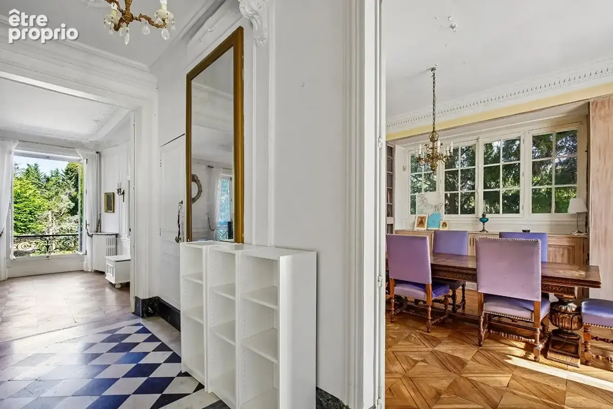 Bas de chatou - triangle d'or - hotel particulier napoleon iii - terrain 2031 m² - photo 8