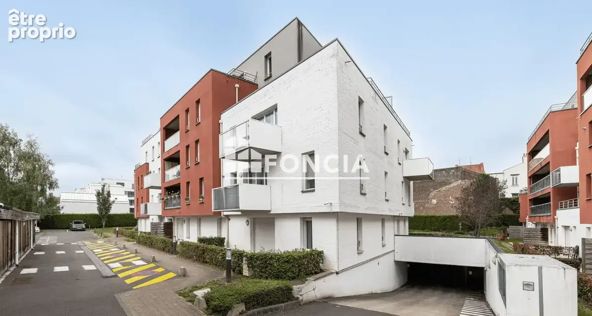 Exclusivite lille/lomme – t4 3 chambres + balcon sans vis à vis – un box en sous sol - résidence 2015 - photo 7