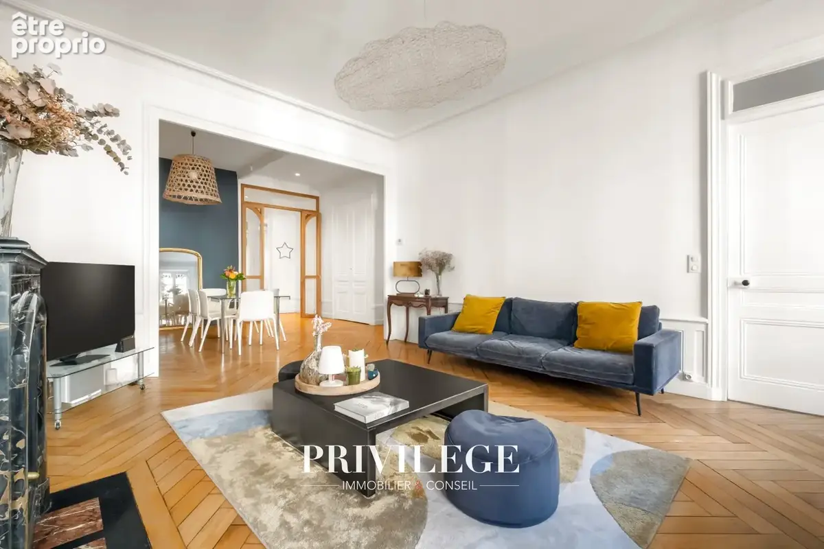 Appartement bourgeois de 110 m2   Lyon 3e, quartier Préfecture - photo 7