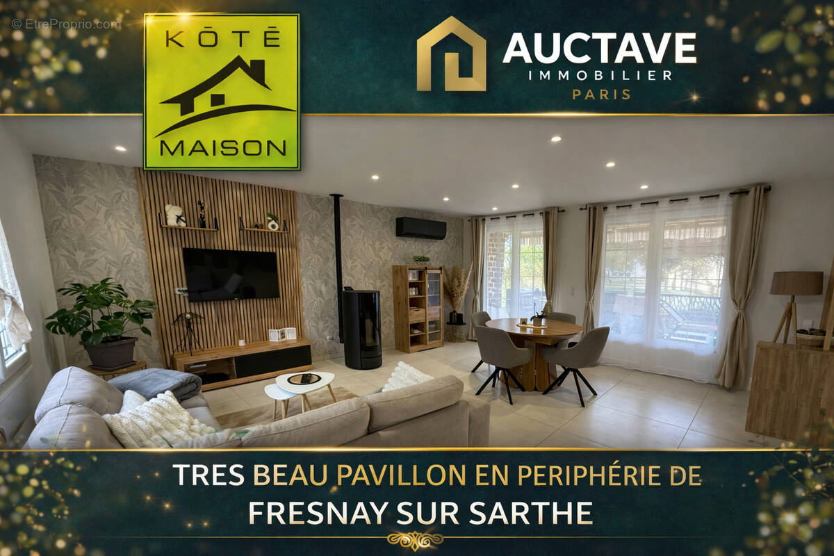 Maison à FRESNAY-SUR-SARTHE