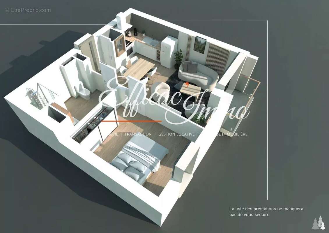 T2 neuf avec balcon et parking - photo 2