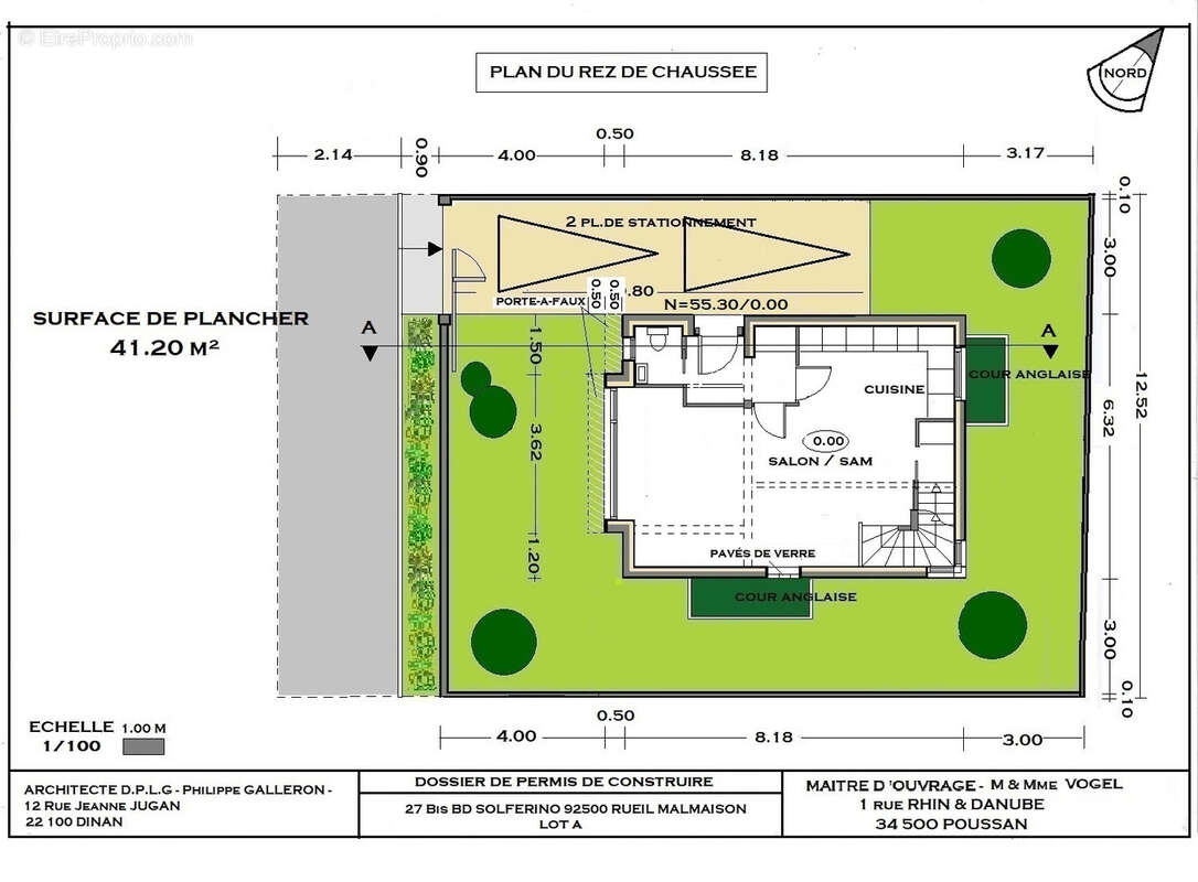 Terrain à RUEIL-MALMAISON