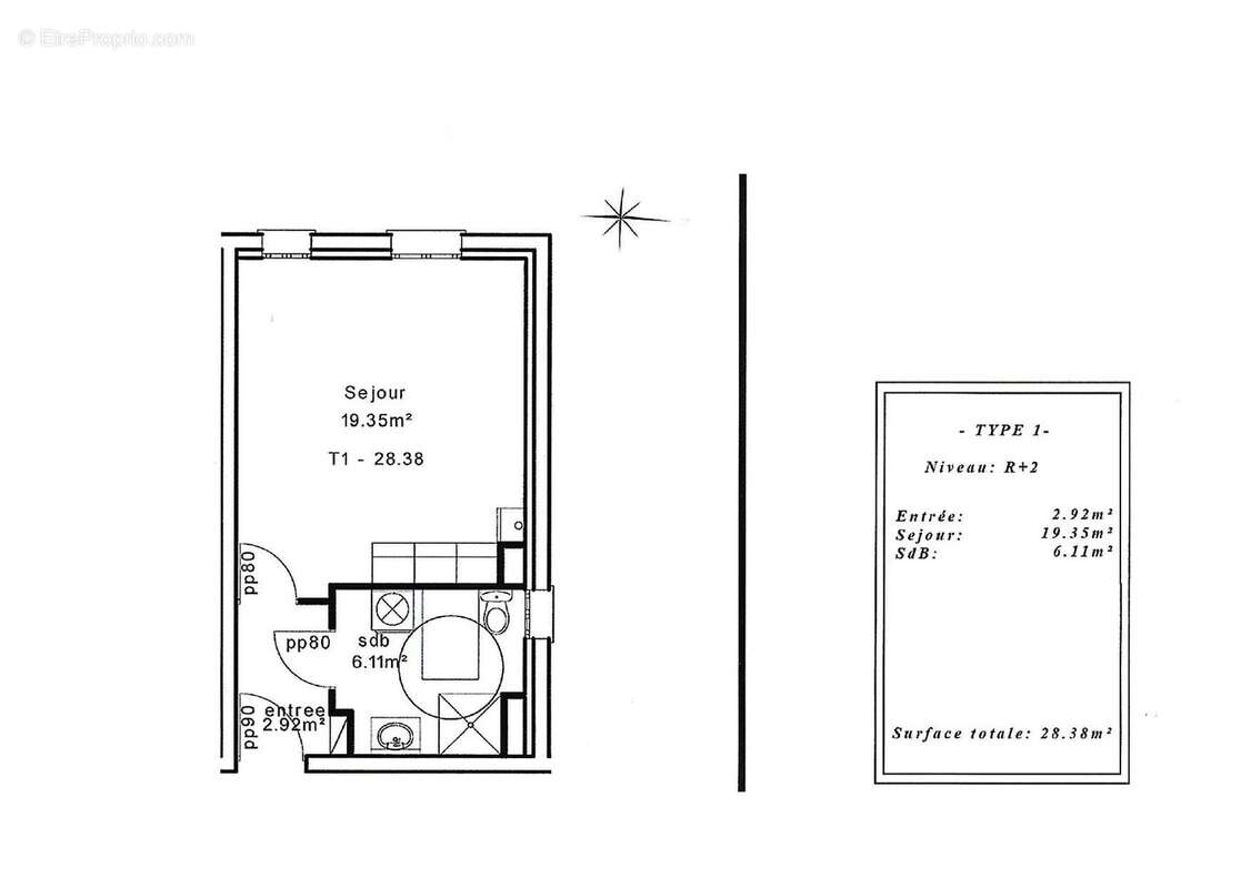 Appartement à LAIGNEVILLE